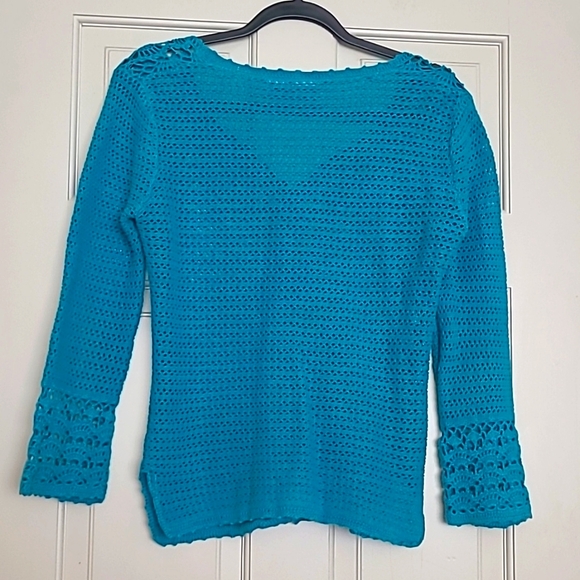 Tailor B Moss Crochet top Size S (XS) - Picture 3 of 3